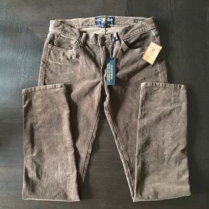 LUCKY BRAND CHARLIE CORDUROY PANTS SIZE 12